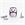 HT-OW2102P   Skrutrekker m/bits, UGLE, lilla/hvit iThinking